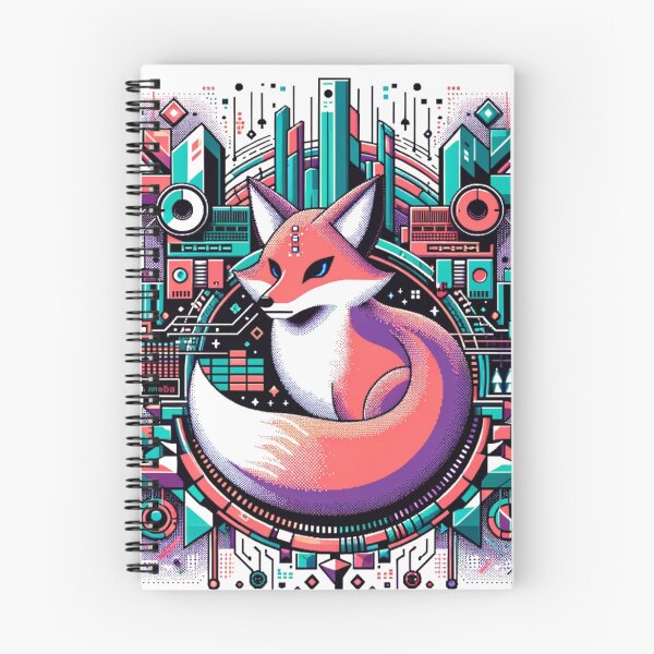 Item preview, Foxy Future - 8-Bit Futuristic Fox designed and sold by PixelPunkster.