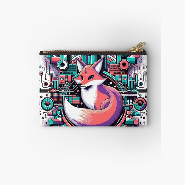 Item preview, Foxy Future - 8-Bit Futuristic Fox designed and sold by PixelPunkster.