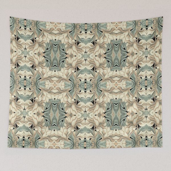 Item preview, Art Deco Flowers and Foliage designed and sold by Ellimade.