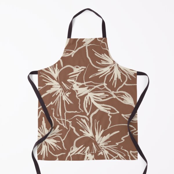 Item preview, Floral Lines in Brown designed and sold by Anis Illustration.