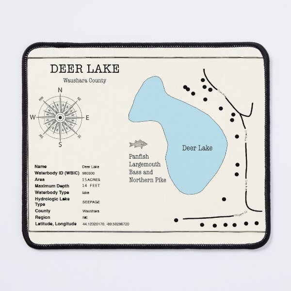Item preview, Deep Lake WI Waushara County designed and sold by Jean Plout.