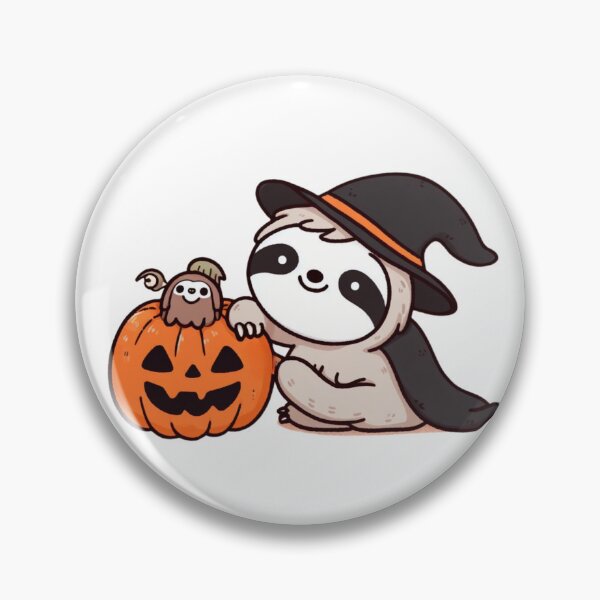Item preview, The Lazy Sloth's Pumpkin designed and sold by Dominik1984.