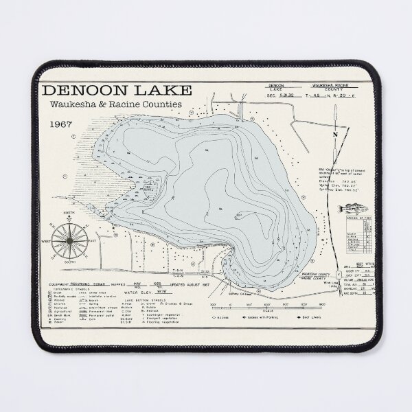 Item preview, Denoon Lake WI Waukesha-Racine County designed and sold by Jean Plout.