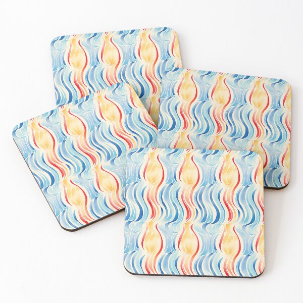 Item preview, Colorful wave seamless pattern 02 designed and sold by Phumtanis66.