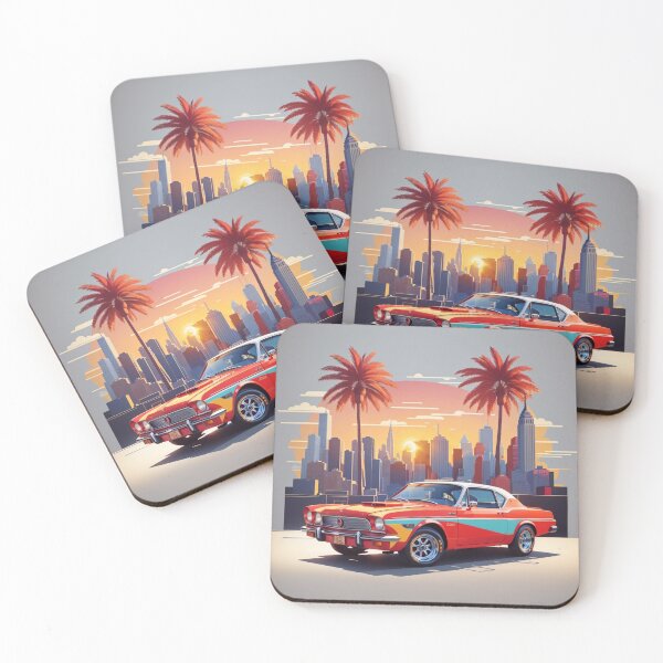 Item preview, 006 Classic Car in New York Street designed and sold by Alexis Art Collection.
