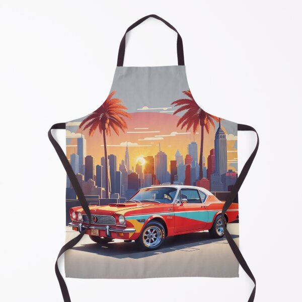 Item preview, 006 Classic Car in New York Street designed and sold by Alexis Art Collection.