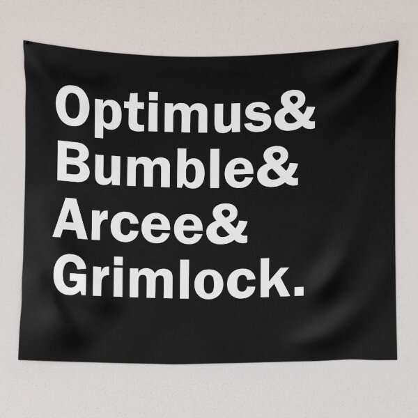 Item preview, Funny Names x Transformers (Autobots) designed and sold by 3dmuckychris.
