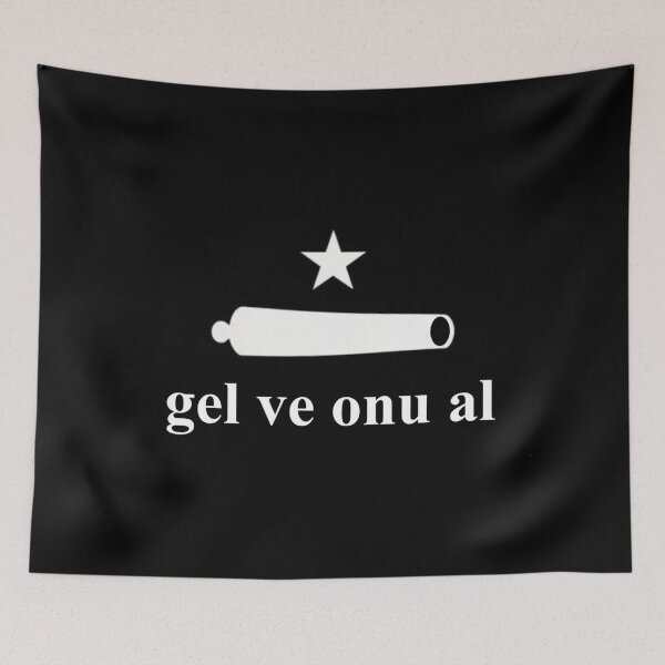 Item preview, 1st Black Turkish CATI Flag (siyah türk 'gel ve al' bayrağı) designed and sold by JonathanR1994.