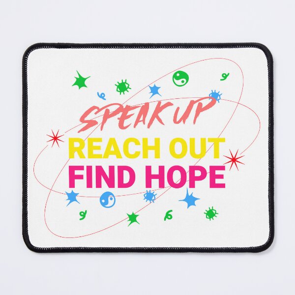 Item preview, Speak Up, Reach Out, Find Hope designed and sold by SCLaw1994.
