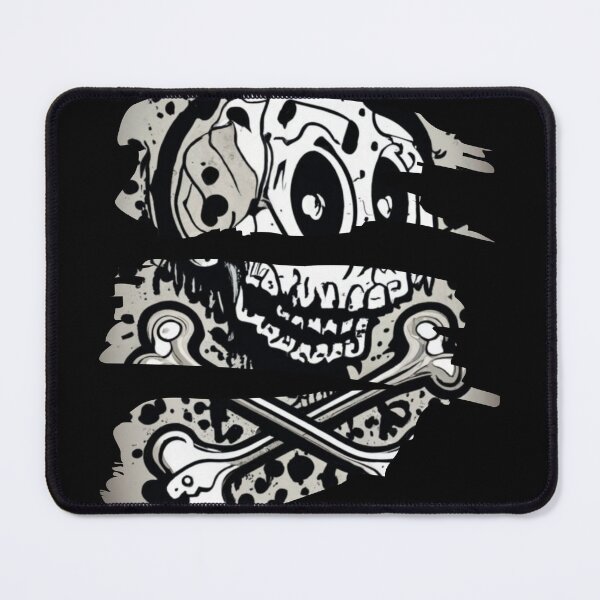 Item preview, Inkblot: Skull in Cartoon Style designed and sold by WilsonMiller-.