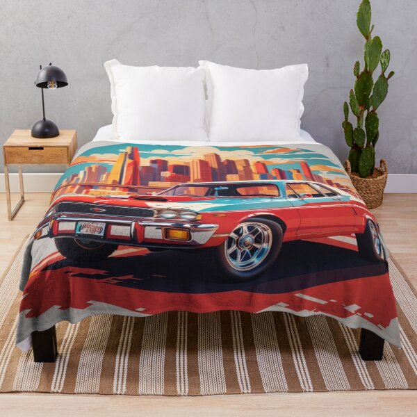 Item preview, 006 Classic Car in the Streets of San Francisco designed and sold by Alexis Art Collection.