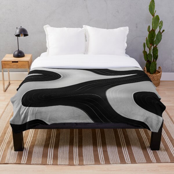 Item preview, Black and white curve designed and sold by TopChoiceNow.