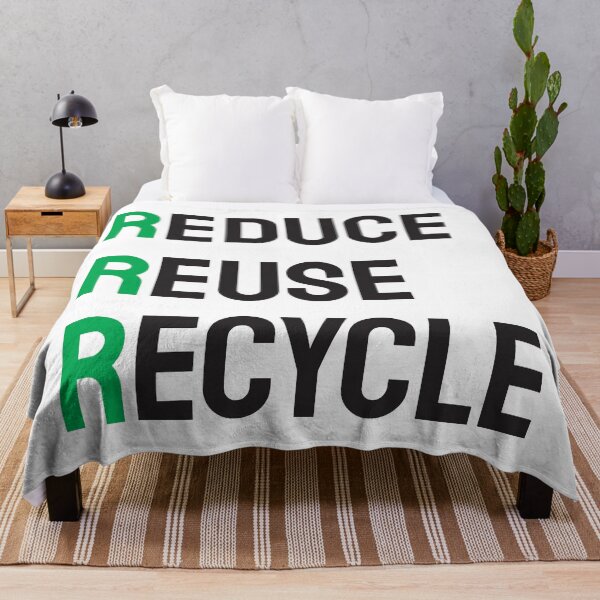 Item preview, Reduce reuse recycle designed and sold by twisted-dot.