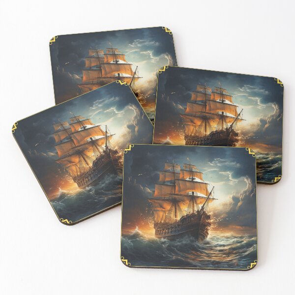 Item preview, Pixel art barco velero designed and sold by Josefbaillo.