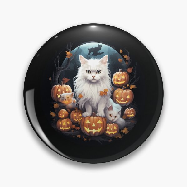 Item preview, Turkish Angora Cat Halloween, Love Cats  designed and sold by Logiamerch.