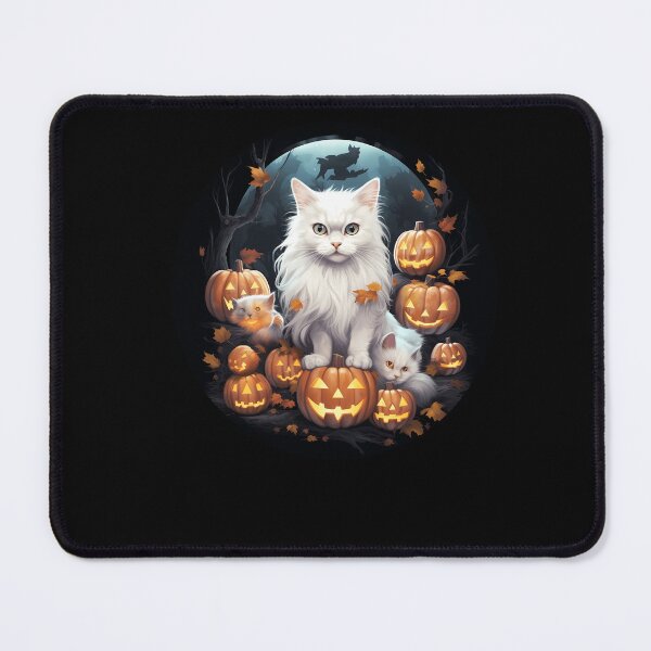Item preview, Turkish Angora Cat Halloween, Love Cats designed and sold by Logiamerch.