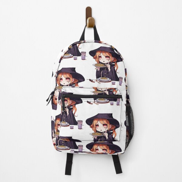 Item preview, Witch Girl Eating Spaghetti Cute Kawaii Girl Eating Spaghetti Cute Anime Witch Girl Eating Spaghetti designed and sold by MatthewViews.