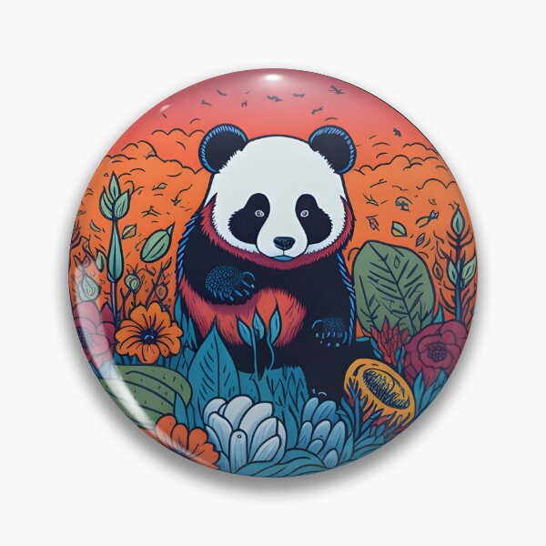 Item preview, Cute orangy Panda  designed and sold by ReyyShop.