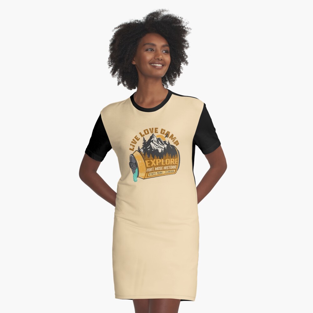 Item preview, Graphic T-Shirt Dress designed and sold by mountainfad.