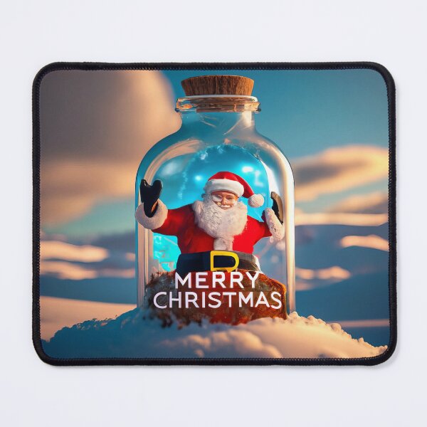 Item preview, Bottled Christmas Spirit - Festive Santa Design designed and sold by Emaga Digital Studio.