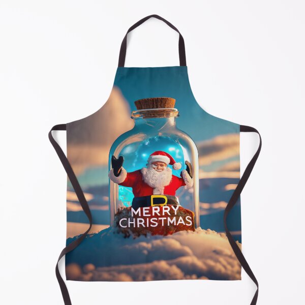 Item preview, Bottled Christmas Spirit - Festive Santa Design designed and sold by Emaga Digital Studio.
