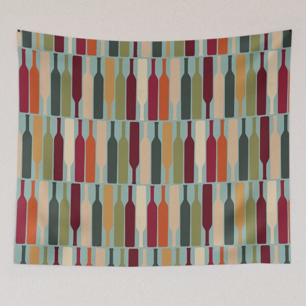 Item preview,  Wine Cellar Blue Mood designed and sold by Claudia S. Design.