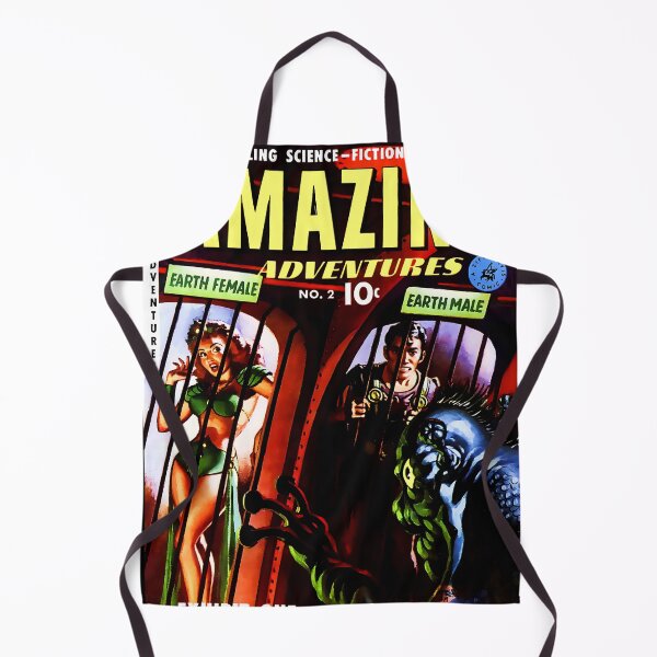 Item preview, Amazing Adventures No 2 1950 | Vintage Sci-Fi Art designed and sold by ArchimedesPrime.