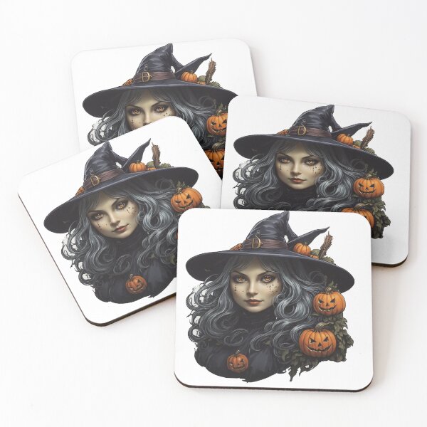Item preview, Beautiful hallloween witch designed and sold by zizyartclub.