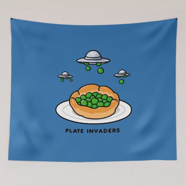 Item preview, Plate Invaders designed and sold by TwinBrosArt.