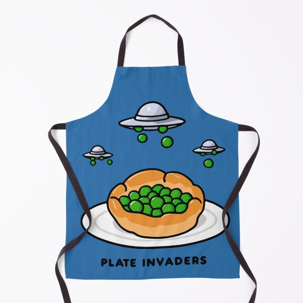 Item preview, Plate Invaders designed and sold by TwinBrosArt.