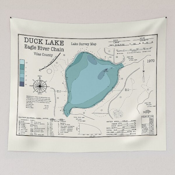Item preview, Duck Lake WI Vilas County designed and sold by Jean Plout.