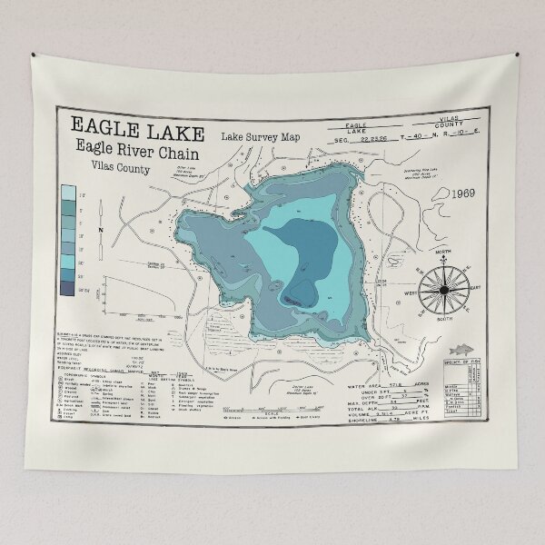 Item preview, Eagle Lake WI Vilas County designed and sold by Jean Plout.