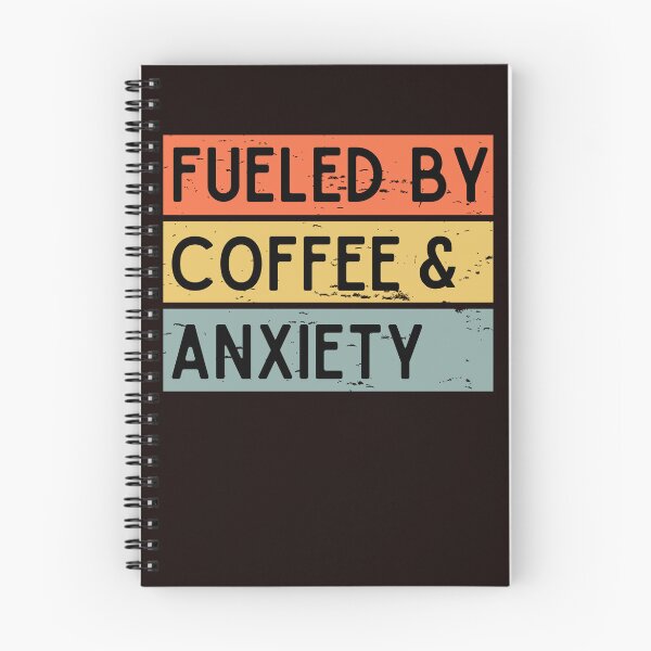 Item preview, Fueled by Coffee & Anxiety designed and sold by soapblossom.