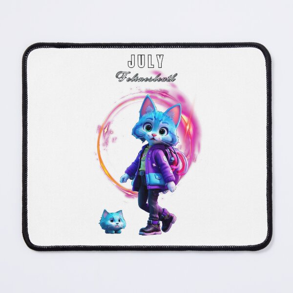 Item preview, July: Felinesleuth, Meow-sionaw-sible Cat-lendar 2024, Secret Agent Cat-tivities designed and sold by PING 999 STUDIO.