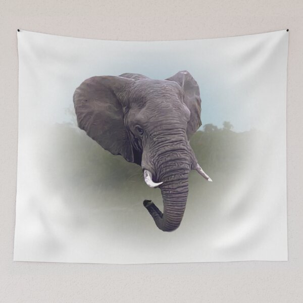 Item preview, Elephant portrait designed and sold by Guardi71.