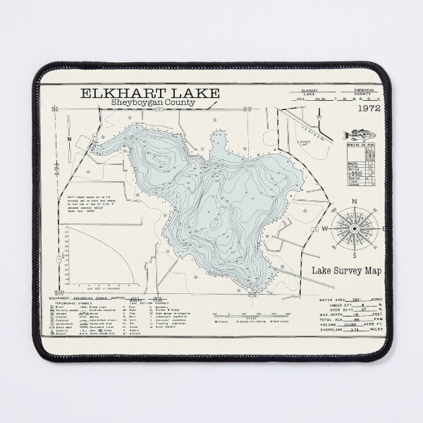 Item preview, Elkhart Lake WI Sheboygan County designed and sold by Jean Plout.