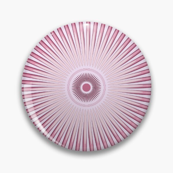 Item preview, pink concentric in pink designed and sold by designmari.