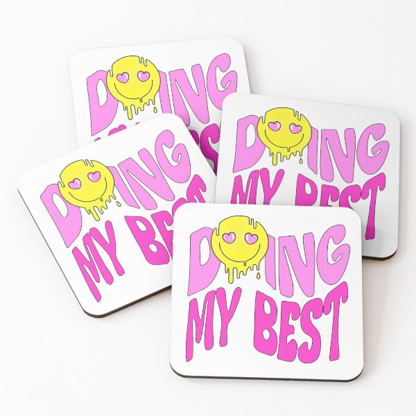 Item preview, Doing My Best Inspirational Motivational Quote designed and sold by MerchByBlueSage.