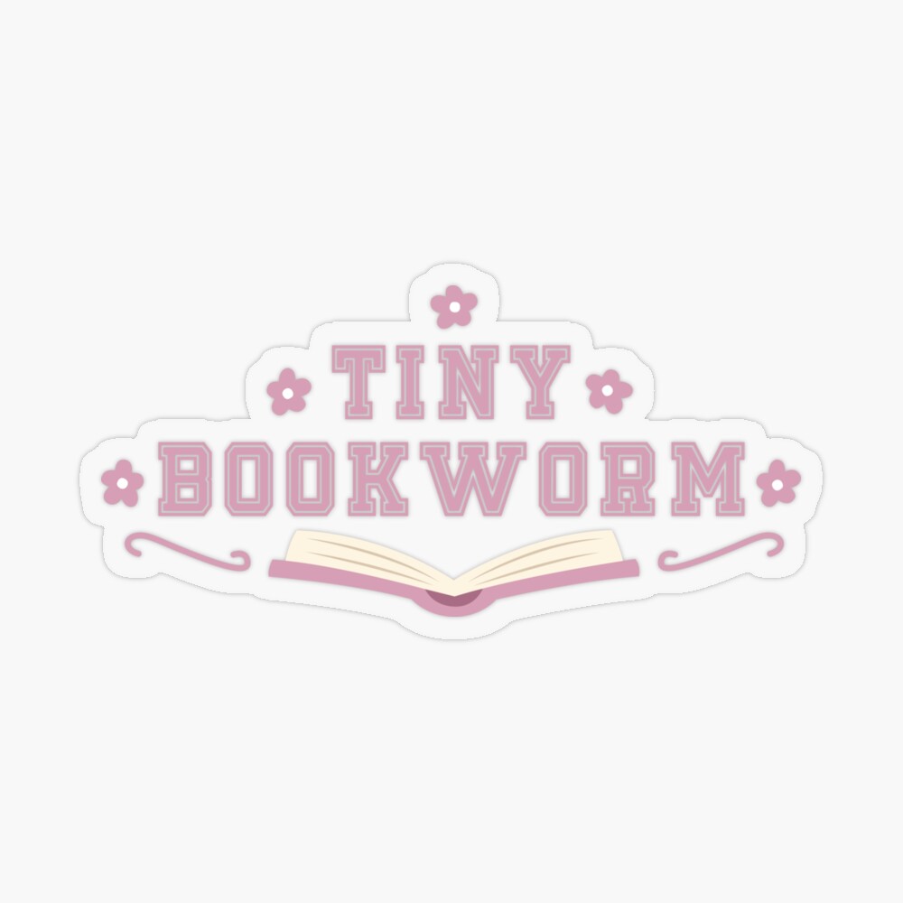 Tiny Bookworm / Baby Bookish Decor Ideas Aesthetic Rainbow Toddler