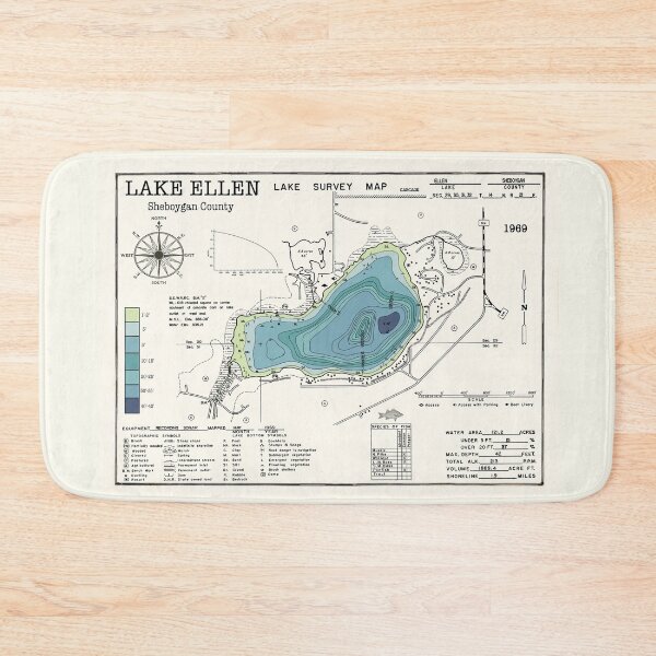 Item preview, Ellen Lake WI Sheboygan County designed and sold by Jean Plout.