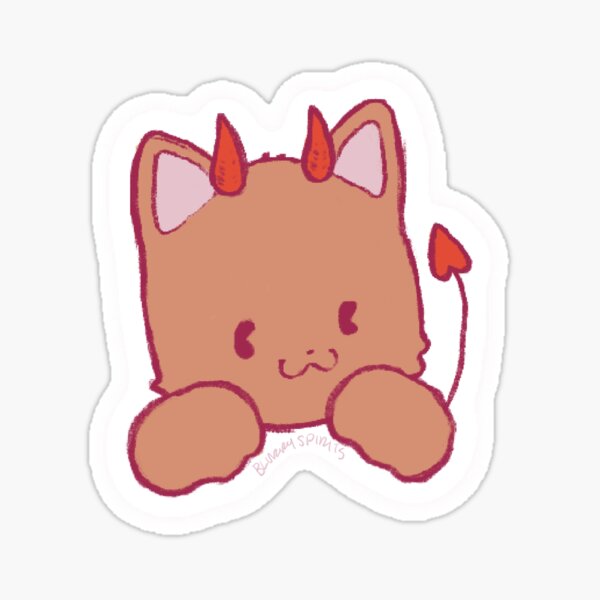 Item preview, Demon Kitty designed and sold by blurryspirits.