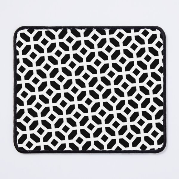 Item preview, Black and White Art Deco Diamond Pattern designed and sold by PenguinForests.