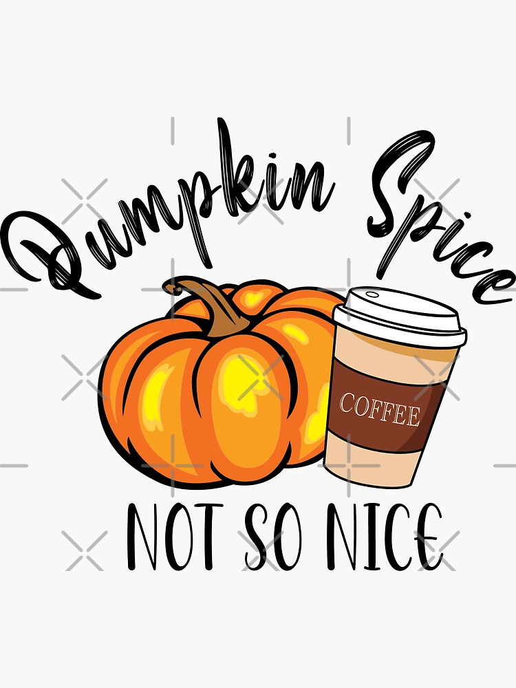 Thumbnail 3 of 3, Sticker, Pumpkin Spice designed and sold by MADDesigns12.