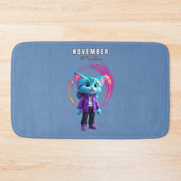 Item preview, November: Meowsive, Meow-sionaw-sible Cat-lendar 2024, Secret Agent Cat-tivities designed and sold by PING 999 STUDIO.