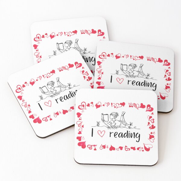 Item preview, I Heart Reading designed and sold by LibrarianNicole.