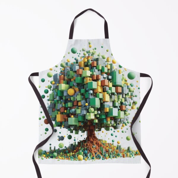 Item preview, Abstract Bonsai Tree made up of 3D shapes designed and sold by AtithasosTragos.