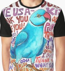 "Chatty Ringneck" Graphic T-Shirt