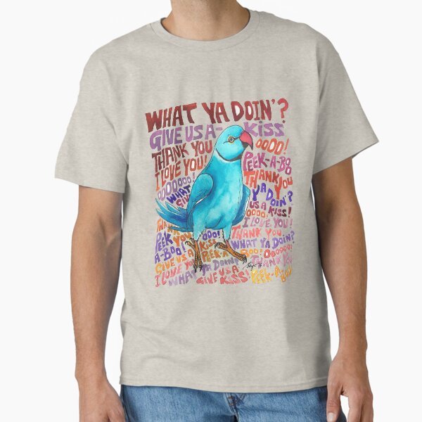 "Chatty Ringneck" Classic T-Shirt