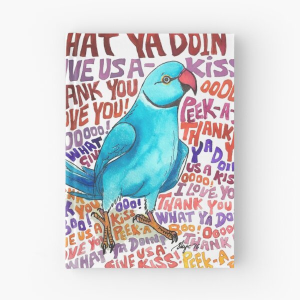 Item preview, "Chatty Ringneck" designed and sold by Skye Elizabeth  Carroll.