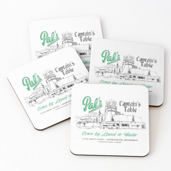 Item preview, Pal's Captain's Table: Deerfield Beach, FL designed and sold by brianhillDESIGN.